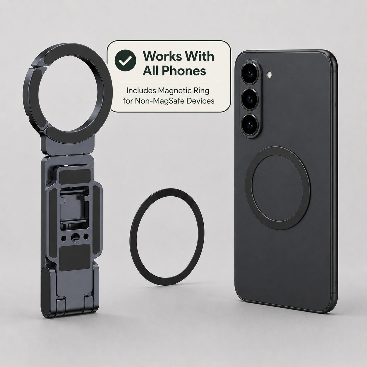 Vantage V3 — Magnetic Phone Tripod